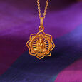 Spectacular Lord Mahavir Pendant,,hi-res image number null