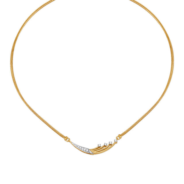 Contemporary Classy Diamond Necklace,,hi-res image number null