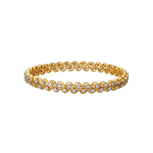 Lovely Shimmering Diamond Bangle,,hi-res image number null