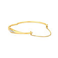 Sleek Triangle Diamond Bangle,,hi-res image number null