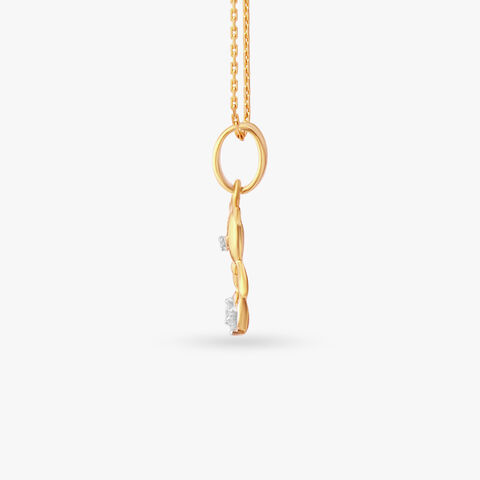 Teddy Bear Diamond Pendant for Kids