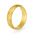 Alluring 22 Karat Yellow Gold Braided Finger Ring,,hi-res image number null