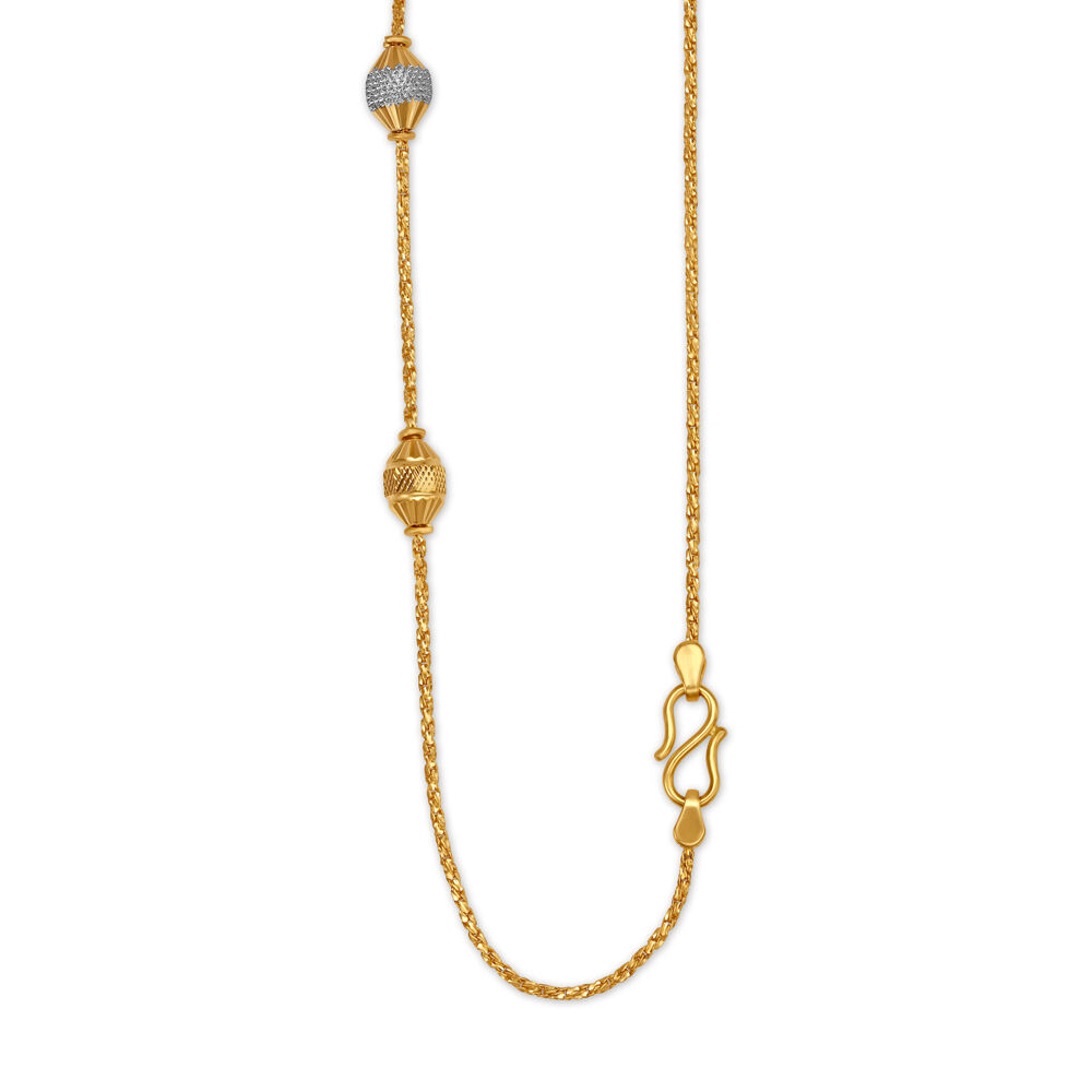 Gold chain beads new arrivals