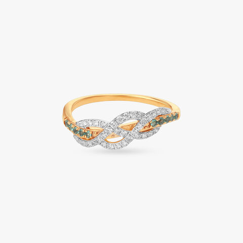 Endless Weave Diamond Ring