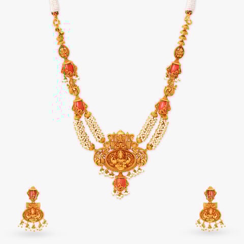 Coral Majesty Gold Haram Set