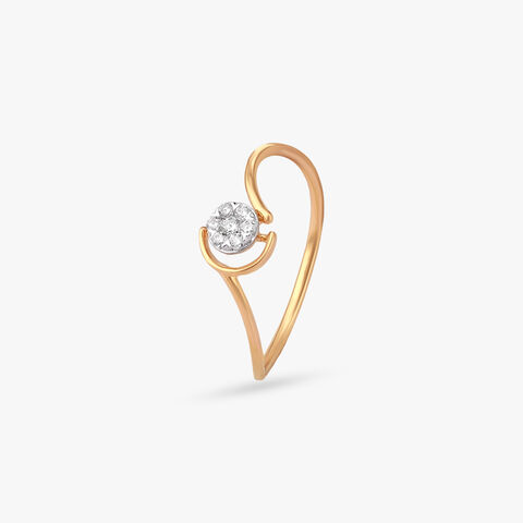 Infinity Bloom Diamond Ring