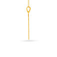 Comb Style Gold Pendant For Men,,hi-res image number null