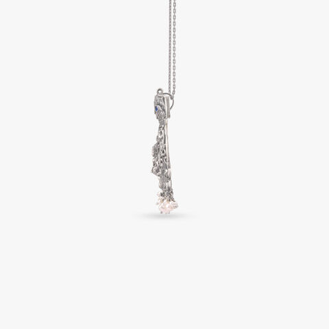 Lakshmi Rhapsody Silver Pendant