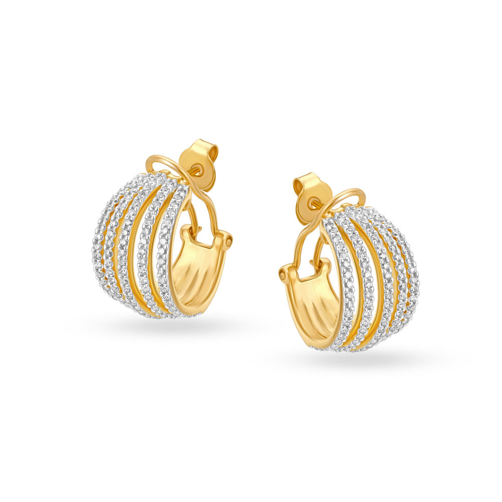Tanishq earrings bali on sale