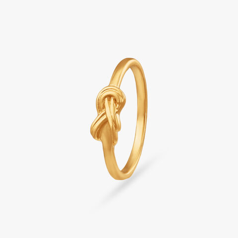 Tiny Bond Gold Ring for Kids