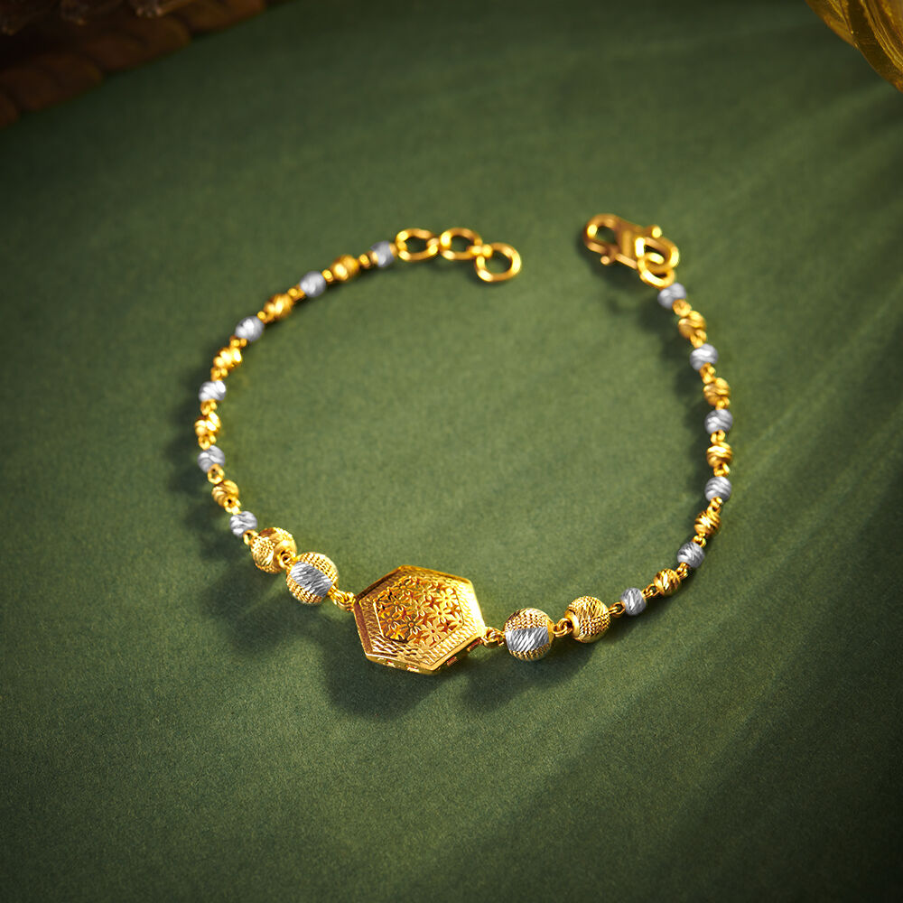 Radiant Hexagonal Bracelet