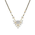 Opulent Flower Diamond Mangalsutra,,hi-res image number null