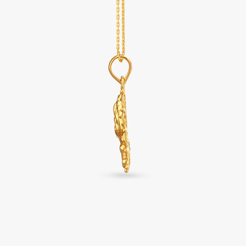 Sacred Grace Gold Pendant