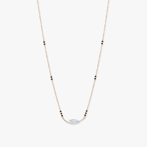 Graceful Minimalism Diamond Mangalsutra