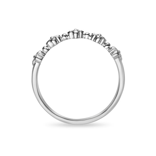 18KT White Gold Diamond Ring,,hi-res image number null