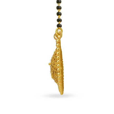 Surreal Gold Mangalsutra Pendant
