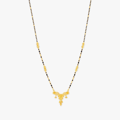 Floral Scroll Mangalsutra