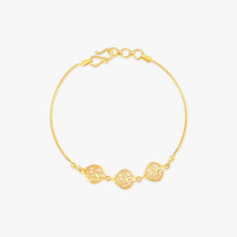 Gilded Vine Gold Bracelet