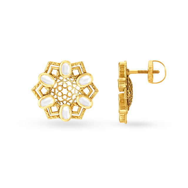 Graceful Enamel Pendant and Earrings Set,,hi-res image number null