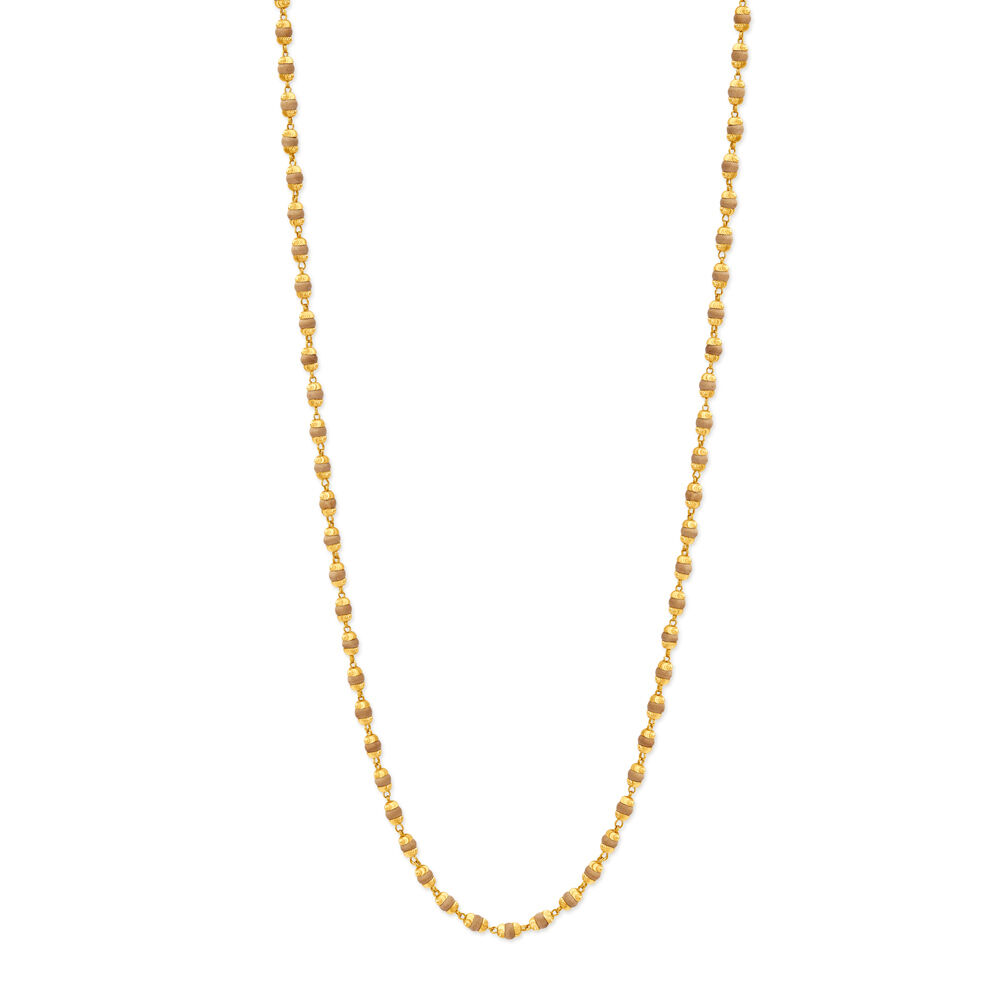 Tulsi mala gold chain on sale