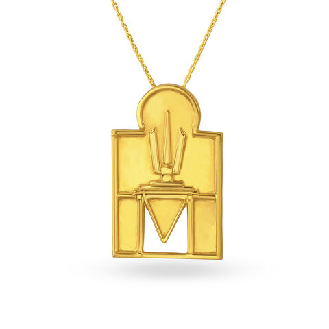 Glorious Gold Traditional Thali Pendant