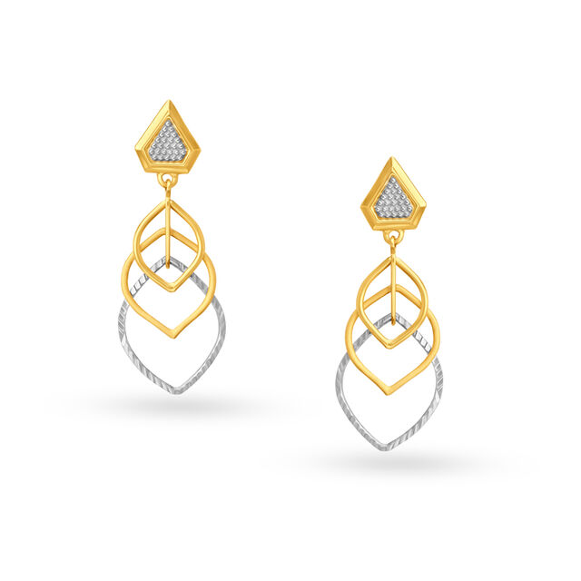 Eclectic Modern Drop Earrings,,hi-res image number null