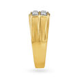 Contemporary Fancy Gold and Diamond Finger Ring for Men,,hi-res image number null