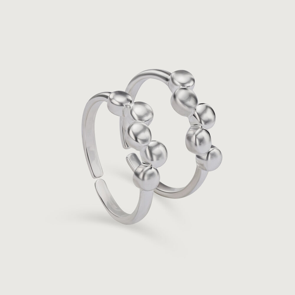 Brilliant Beacon Silver Toe Ring for Women