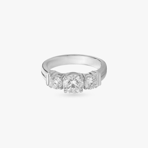 Timeless Trilogy Solitaire Ring