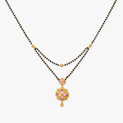 Floral Reverie Gold Mangalsutra