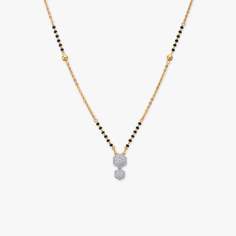 Stellar Radiance Diamond Mangalsutra
