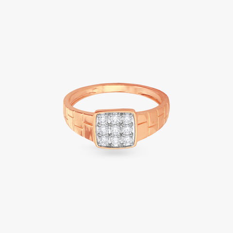 Brick Luxe Diamond Ring for men