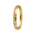 Religious Khanda Symbol Gold Kada For Men,,hi-res image number null