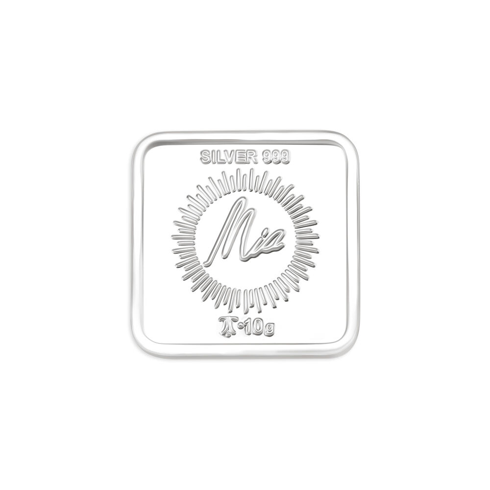 10 GM 999 Gayatri Mantra Silver Coin