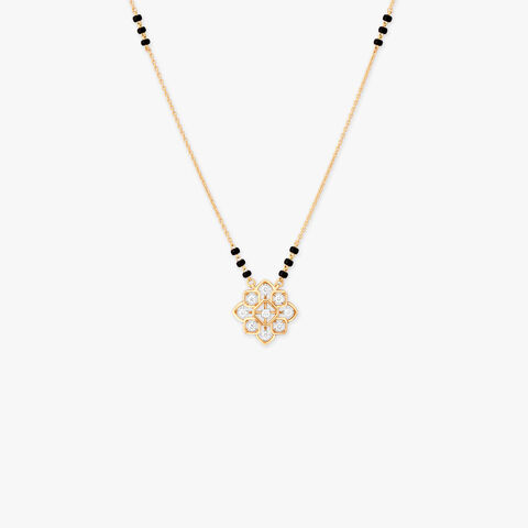 Mosaic Blossom Diamond Mangalsutra