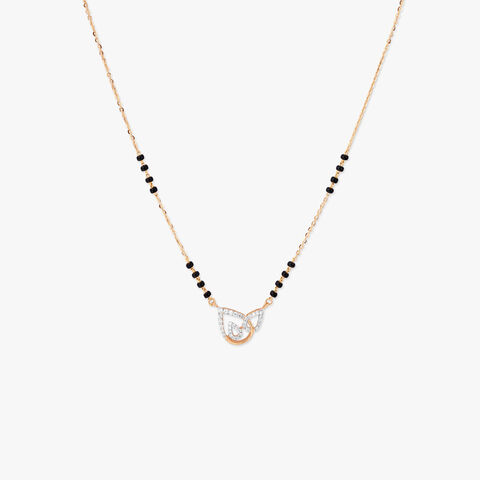 Petal Embrace Diamond Mangalsutra