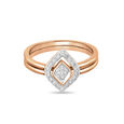 14 KT Rose Gold Detachable Diamond Ring,,hi-res image number null