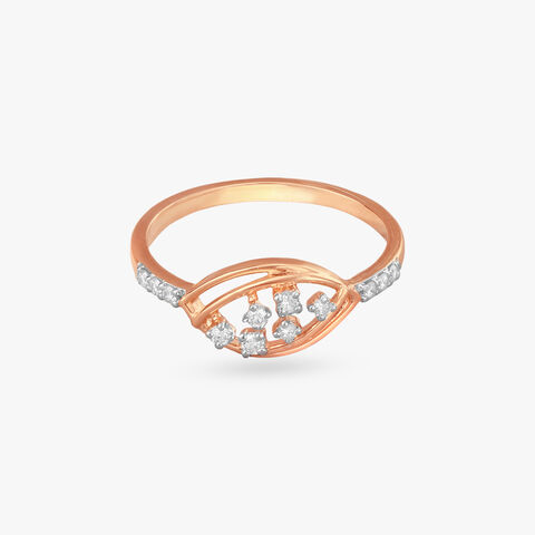 Delicate Gleam Diamond Finger Ring