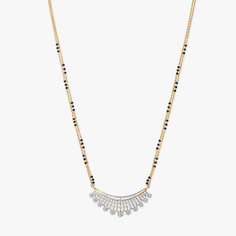 Glam Flow Diamond Mangalsutra