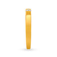 Classic 18 Karat Yellow Gold And Diamond Finger Ring,,hi-res image number null