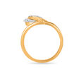18 KT Yellow Gold Petite Ring,,hi-res image number null