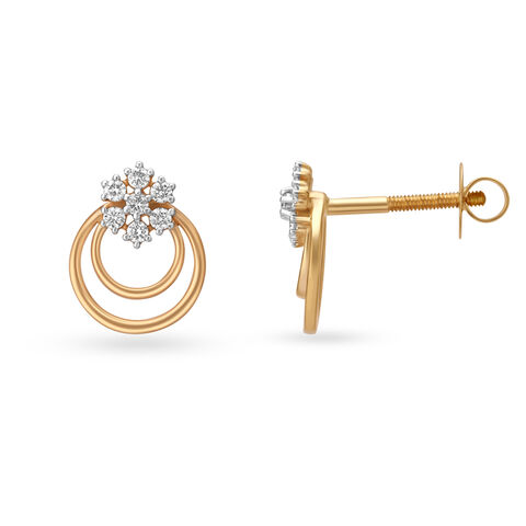 Spectacular Diamond Stud Earrings