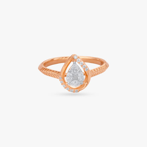 Sweet Glimmer Diamond Finger Ring alternate view 1