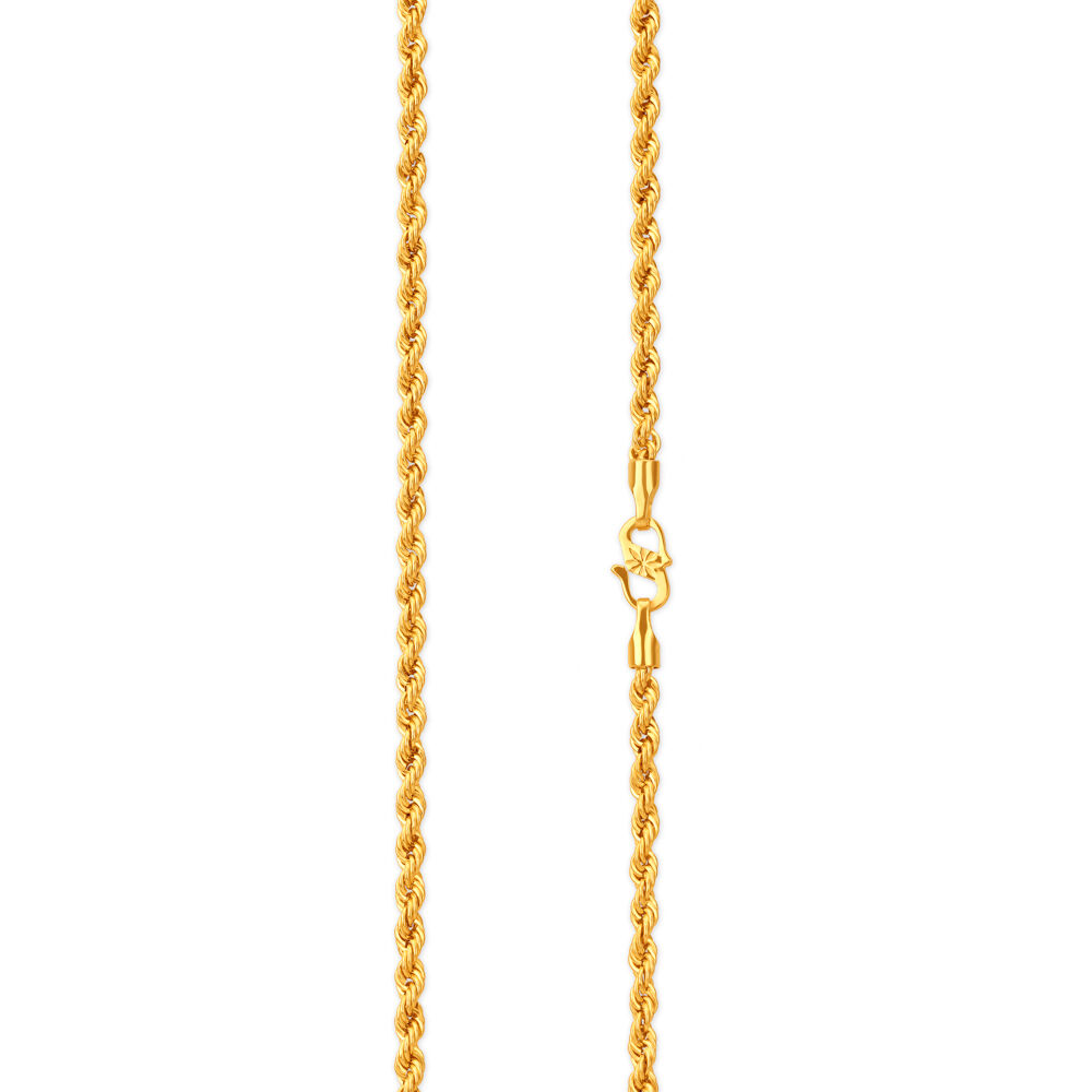 Glorious Helix Gold Chain for Men