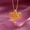 Auspisious Kalash and Swastika Pendant,,hi-res image number null