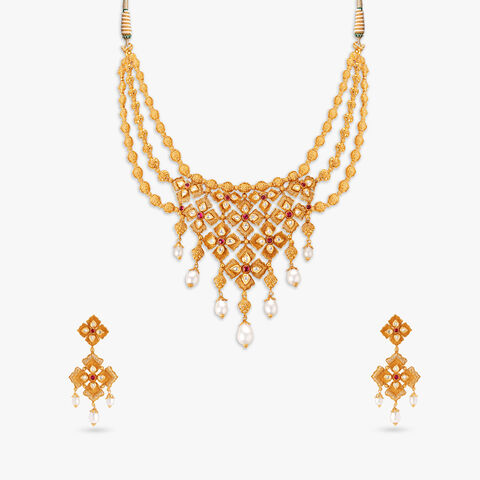 Gossamer Shimmers Necklace Set