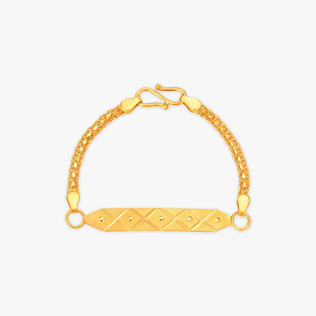 Stylish Gold Bracelet for Kids,,hi-res image number null