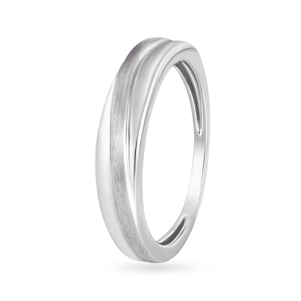 Artistic Platinum Finger Ring