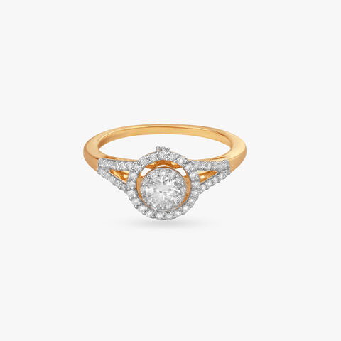 Celestial Crown Diamond Finger Ring