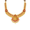 Traditional Exquisite Kemp Set Gold Necklace,,hi-res image number null
